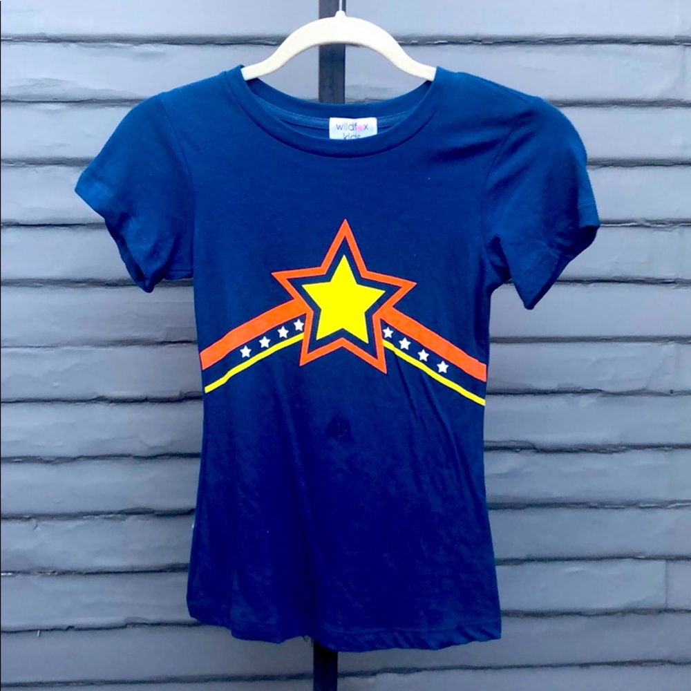 WILDFOX kids crew neck t